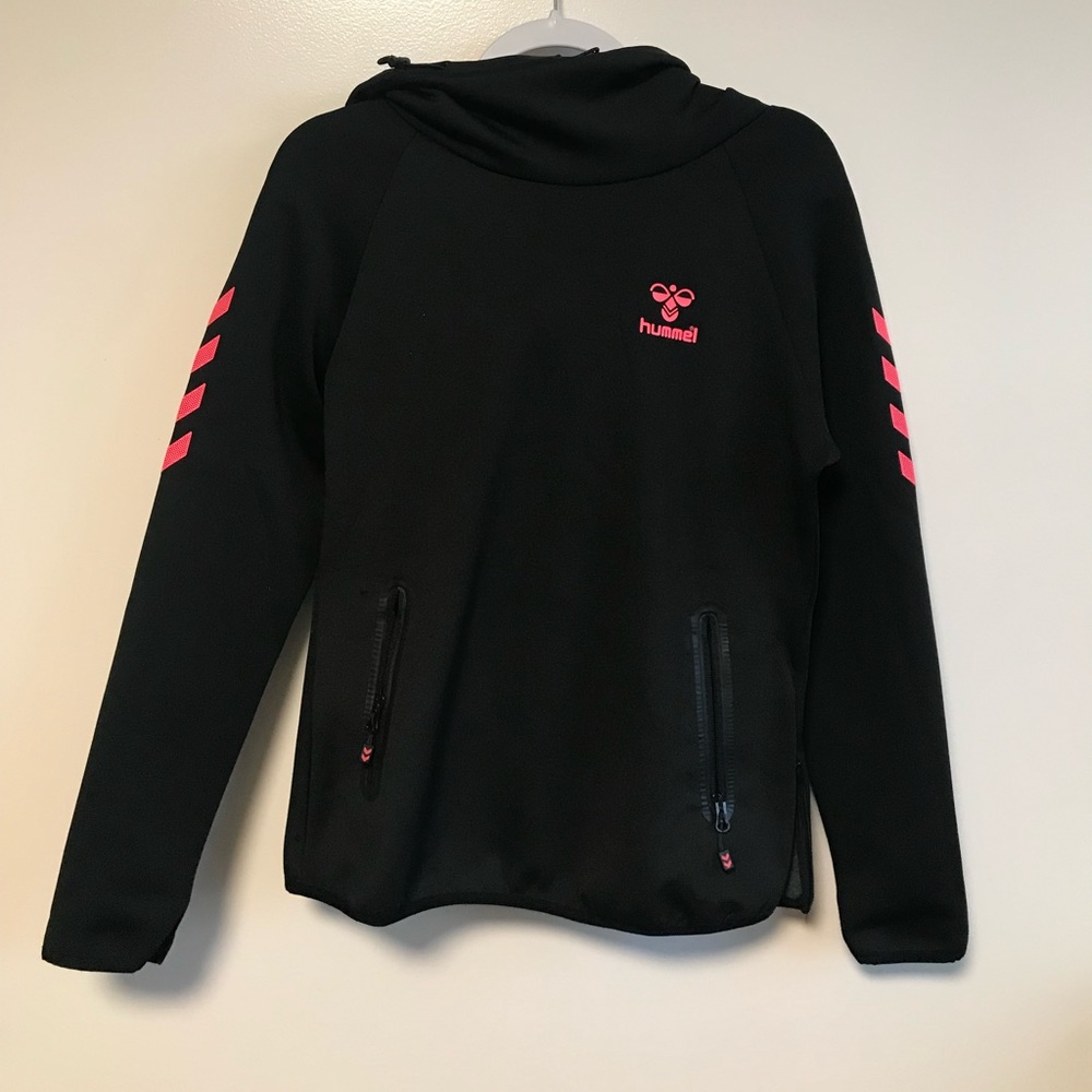 Hummel Black Sport Hoodie XL size